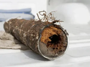 grease build up in pipe